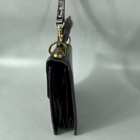 Miss Albright Anthro Tortoise Mini Satchel/Crossbody Bag - Picture 4 of 13